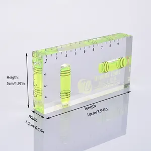 HD-MN12 Mini Bubble Level Bidirectional Spirit Level Hanging Level Marking Measurement Instrument Layout Tool
