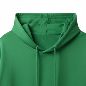 Sudadera Unisex 80% Algodón 20% Poliéster Lisa Blanca al por Mayor con Logotipo Personalizado, Tejida Teñida Lisa de Primavera para Hombre - Product Image 2