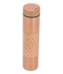 Premium 500ml Copper Temba <b>Bottle</b> Durable Rust-Proof Anti-Oxidant Direct Thermal Middle Hammered Finish Gym Direct <b>Drinking</b> - Product Image 3