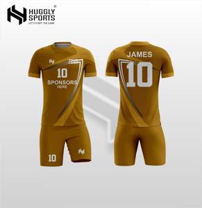 Vêtements de football de qualité supérieure de couleur personnalisée dernier design nouveau style d'uniforme vente en ligne - Product Image 4