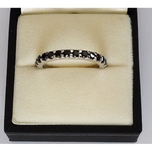 Natural Black Spinel <b>Ring</b> for Women <b>925</b> Sterling <b>Silver</b> Shah Gems Dainty Oval Cut Stone Everyday Wear Men's <b>Ring</b> - Product Image 1