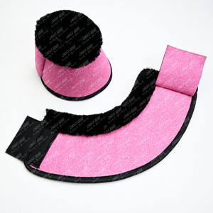 Wholesale Professional Western Horse Riding Saddle <b>Pads</b> Satin <b>Foam</b> Solid Colors Bandage Bell Boot Dressage Cotton Polycotton - Product Image 4