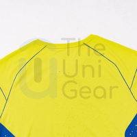 T-shirts de sport unisexes de haute qualité à coupe classique pour équipes, avec logo personnalisé imprimé sur le devant, en coton 100% tricoté épais et écologique