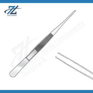 Pince à dissection Jackson Burrows 140 mm à languette longue, en acier inoxydable chirurgical, instrument manuel certifié CE, fabriqué au Pakistan - Product Image 2