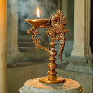 Exquisito difusor de Aroma de incienso de Metal árabe de Oriente Medio Premium quemador de incienso de escritorio de larga duración estilo de decoración del hogar - Product Image 1