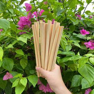 100% pailles à boire en bambou réutilisables naturelles écologiques durables biodégradables faites à la main au Vietnam Eco2go Vietnam pour les fêtes - Product Image 5