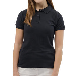 Polo de punto ligero para mujer con corte moderno y tela elástica que garantiza la facilidad y elegancia durante todo el día - Product Image 6