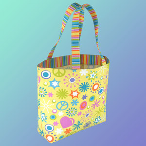 Bolsa de lona impresa Impresa digitalmente con su obra de arte requerida con una cobertura de impresión del 100% en ambos lados de la bolsa de forma gratuita. - Product Image 2