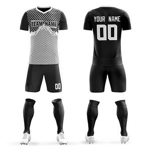Maillot de football sublimé personnalisé avec logo – Ensemble respirant et léger de haute qualité – Tenue de sport courte – Offre spéciale - Product Image 6