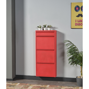 Mueble Zapatero de Acero Inoxidable de Diseño Moderno y Alta Calidad para Montar en la Pared, Mueble de Salón de 3+ Niveles, Ahorra Espacio, Impermeable - Product Image 4
