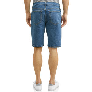 Shorts en jean tendance pour homme, fermeture éclair, style streetwear, avec design et taille personnalisés - Product Image 2