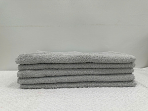 Ensemble de serviettes de toilette pour usage quotidien, écologiques, séchage rapide, douces pour la peau, en coton, couleur unie, directement de l'usine - Product Image 2