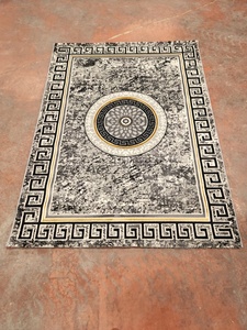 Alfombra Turca Adiva de Poliéster, Tejida a Máquina, con Pelo Largo, Acolchada, Reversible, Lavable y Antideslizante - Product Image 5