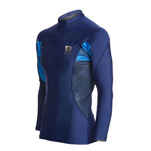 Camiseta Deportiva Elástica de Secado Rápido para Hombre, Camiseta Deportiva de Manga Larga para Hombre, Camiseta Deportiva Ajustada de Secado Rápido para Hombre - Product Image 2