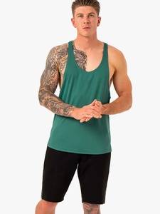 Custom <b>Bodybuilding</b> Stringer tank Tops Mens Gym Singlets Stringer Cotton Activewear Fitness Wear <b>Vest</b> Muscle Sleeveless Shirt - Product Image 4