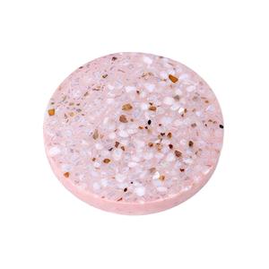 Sous-verres en résine 10x10 cm avec bords dorés, design unique, faits à la main, lot de 4 pièces, accessoires de cuisine, vente chaude 2024 - Product Image 5