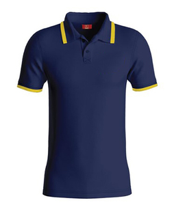 Men's 100% Cotton Breathable Knitted Button Short Sleeve Solid Casual Shirts Front Custom Logo OEM Service 220 Grams - Product Image 3