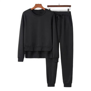 Vêtements de sport pour femmes grandes tailles, ensembles de jogging, sweat-shirt à fermeture éclair et pantalon de survêtement, survêtement personnalisé - Product Image 2