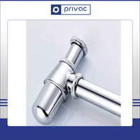 Offre Spéciale Direct Usine : Siphon de vidage pour bouteille et siphon de lavabo de salle de bain avec filtre anti-odeur chromé