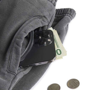 New Streetwear <b>Men</b> Acid Wash <b>Trouser</b> 100% Cotton Material Lightweight Quickdry Customised Logo <b>Printing</b> Available - Product Image 5