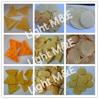 Machine à frire les snacks en acier inoxydable pour cornflakes, chips de maïs, tortillas - Entièrement automatique, haute productivité, contrôle tactile