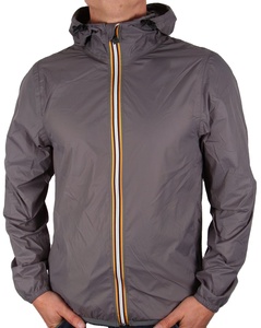 Chaquetas deportivas informales Uniforme de empresa Chaqueta cortavientos impermeable ligera para exteriores con cuello levantado personalizado para hombre con logotipo - Product Image 1