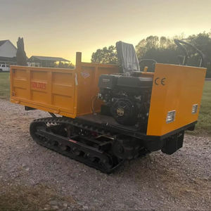 Livraison gratuite, mini-dumper sur chenilles SDL D25 certifié CE EPA, 3 vitesses avec marche arrière, mini-dumper sur chenilles hydraulique à basculement - Product Image 2