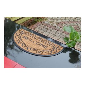 Tapis de porte en caoutchouc premium, extra épais, antidérapant, avec envers en caoutchouc, lavable, réversible, moderne, pour entrée d'hôtel, approvisionnement en gros - Product Image 2