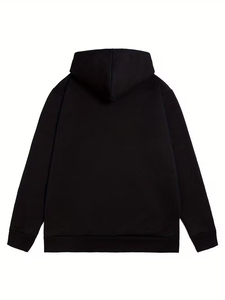 Sweat à capuche en coton imprimé surdimensionné pour homme Tissu doux et confortable de haute qualité Sweat à capuche d'hiver personnalisé Logo avant Coupe ample - Product Image 2