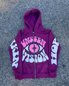 Chaqueta informal deportiva de algodón 100% para hombre primavera otoño con capucha cremallera multibolsillos de manga larga antiarrugas de punto suelto 2025 - Product Image 1