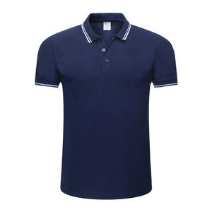 Sin Logotipo de algodón de alta calidad, camisa Polo de media manga, tela de gran tamaño, Polo de manga larga con cuello abotonado, camisas para hombres - Product Image 1