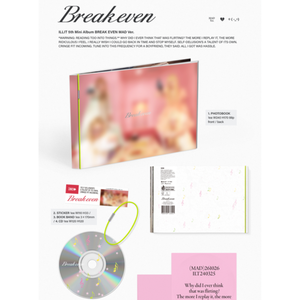 [SET] ILLIT - BREAK EVEN มินิอัลบั้มชุดที่ 5 ฉบับที่ 3 พร้อมโฟโต้บุ๊ค + อัลบั้ม Weverse 1 เล่ม - Product Image 3
