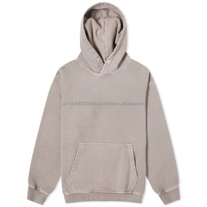 Sudaderas con Capucha para Hombre, Logotipo Personalizado, Hombros Caídos, Bolsillos Funcionales, Sudadera Holgada, Sudadera Gruesa para Hombre - Product Image 4