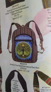 กระเป๋าเป้สะพายหลังผ้าฝ้ายทำมือของผู้ชายมีสไตล์อุปกรณ์เสริมที่ทันสมัยทำด้วยมือในประเทศเนปาล - Product Image 4