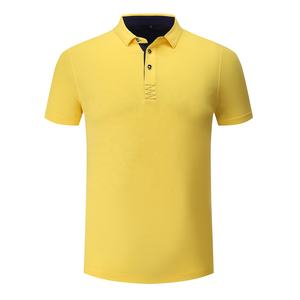 Polos de Manga Corta de Verano de Algodón de Seda Suave con Logotipo Bordado de Alta Calidad para Hombre, Polos de Talla Grande - Product Image 1
