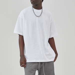 เสื้อยืดผ้าฝ้าย100% ขนาดใหญ่เสื้อยืดสำหรับผู้ชายพิมพ์โลโก้ - Product Image 1