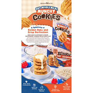 Galletas Crujientes de Avena Integral Dulces 120g - Product Image 5