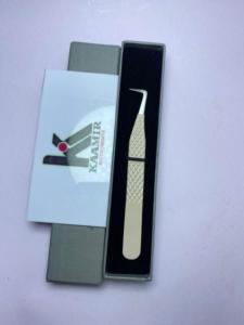 Pinces à épiler pour extensions de cils en fibre de précision en gros, pointe lisse à prix compétitifs - Product Image 3