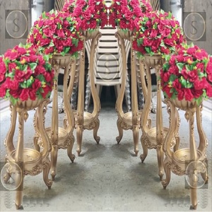 Maceta de Madera con Forma de Trofeo para Decoraciones de Boda, Marca Shobha Jain Impex, Hecha en Delhi, India - Product Image 4