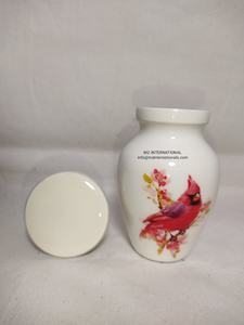 Urnas con bonito diseño de Pájaro Rojo, recuerdo - Product Image 3