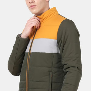 Vente en gros de vestes pour hommes à couleur bloquée personnalisées de haute qualité à la mode 2025 vestes pour hommes à couleur bloquée - Product Image 6