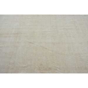 พรม, พรมตุรกีขนาด 6.9x10.3 ฟุต, พรมโมร็อกโกสีขาวทำจากขนสัตว์ - Product Image 5