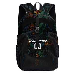 Sac à dos de sport de luxe personnalisé avec motif de lettres, en nylon et polyester, pour le basketball, la salle de sport, l'école, les voyages, capacité de 20 à 35 L, BB-0090 - Product Image 1