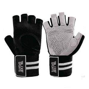 ถุงมือยกน้ำหนัก ELIXE SPORTS สำหรับทุกเพศ ผลิตจากโพลีเอสเตอร์ กันลื่น ระบายอากาศได้ดี พร้อมที่รัดข้อมือแบบตะขอและห่วง - Product Image 5