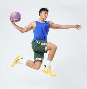 Pantalones cortos de baloncesto sueltos para hombre con rayas laterales hasta la rodilla, pantalones cortos deportivos de secado rápido de poliéster, pantalones cortos personalizados, envío DDP - Product Image 6