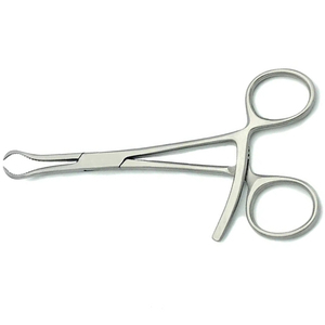 Instruments chirurgicaux Pince de maintien d'os Meilleure pince de réduction d'os Acier inoxydable chirurgical incurvé orthopédique de 5.5 pouces - Product Image 4