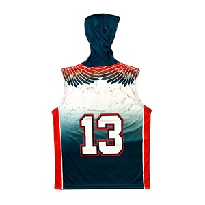 BALL-HAWKS Sublimated 7v7 Football Jersey's con capucha Venta al por mayor 7v7 Jersey's para hombres - Product Image 3