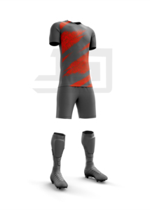 Premium Soccer Match Apparel Breathable 100% Polyester Heat-Transfer Printed Athletic Football Jersey Shorts for Outdoor Sports - Product Image 2