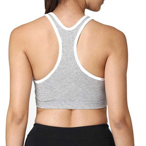Soutien-gorge de sport sans couture pour femmes et logo personnalisé, vêtements de sport respirants, soutien-gorge de fitness extensible pour les grandes tailles - Product Image 4