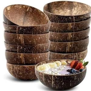 ชามกะลามะพร้าวแกะสลักทำด้วยมือเป็นมิตรกับสิ่งแวดล้อมจากเวียดนาม - Product Image 1